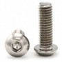 Button head screw M3x18mm Stainless Steel x10 pcs - MOS-0130