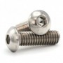 Button head screw M2x6mm Stainless Steel x10 pcs - MOS-0074