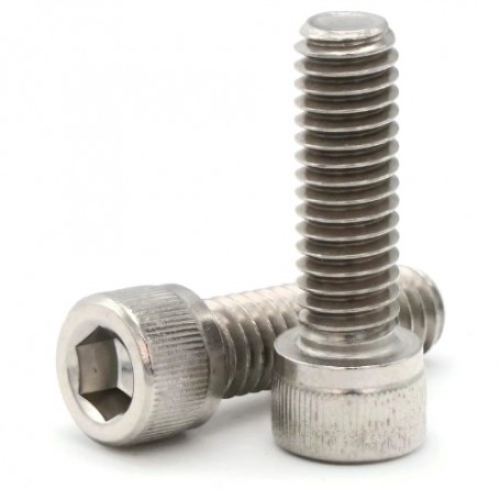 Tornillo acero inox cilindro M2x20mm x10 uds. - MOS-0089