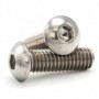 Tornillo acero inox boton M2,5x14mm x10 uds. - MOS-0102